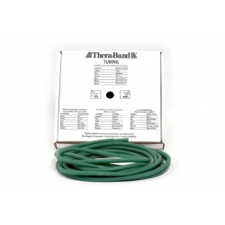 Tubing Theraband 7,5 m. Kolor: zielony, Opór: mocny
